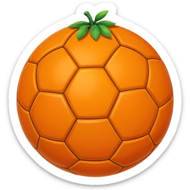 Bola de futebol em chamas sticker