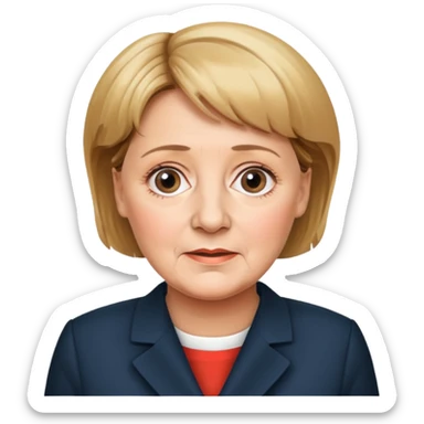 angela merkel sticker