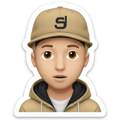 tyler joseph rapping sticker