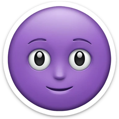 Rond violet normal sticker