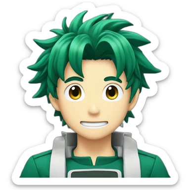 midoriya sticker