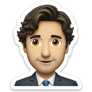Justin trudeau sticker