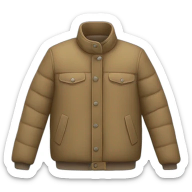 veste doudoune sticker