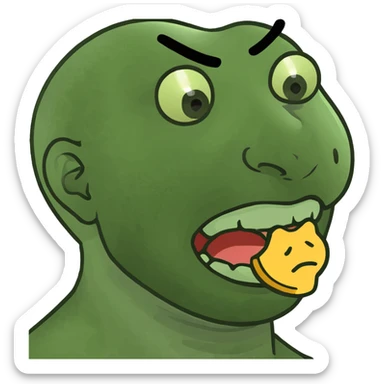 Choking emoji  sticker