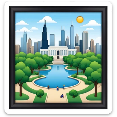 Lincoln Park Chicago sticker