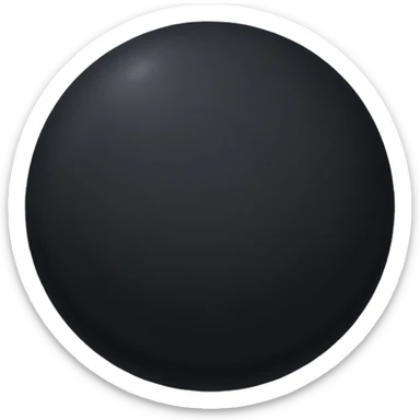 Black fabric Limbless ninja/robber balaclava ball sphere! It’s rollable sticker