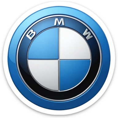 Bmw logo emoji sticker