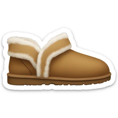 Ugg slippers sticker