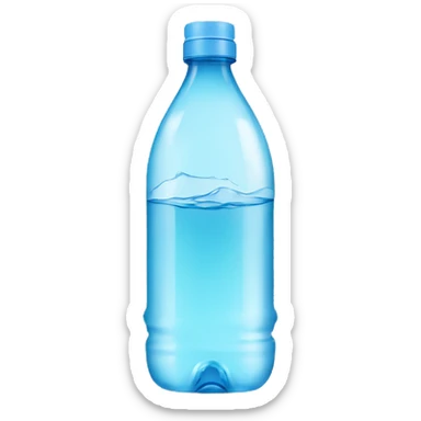 bottle of water  sticker