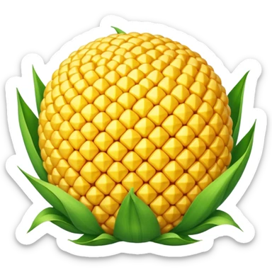 Make a corn but a ball sticker