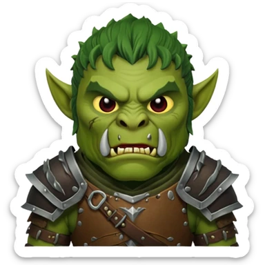 Orc from Lord of the Rings sticker