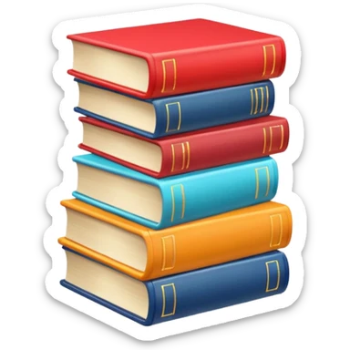 Livros sticker