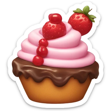 Dessert sticker