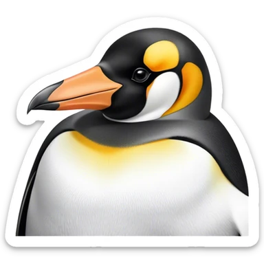 King penquin sticker