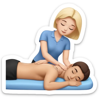 Back massage sticker