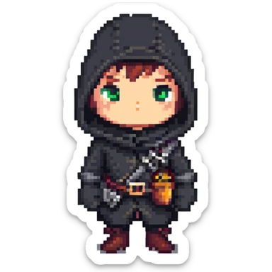 thief character sticker