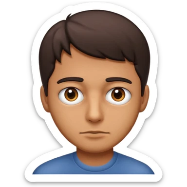 Male peeking behind the blinds can't see whole face only eyes BEHIND blinds sticker