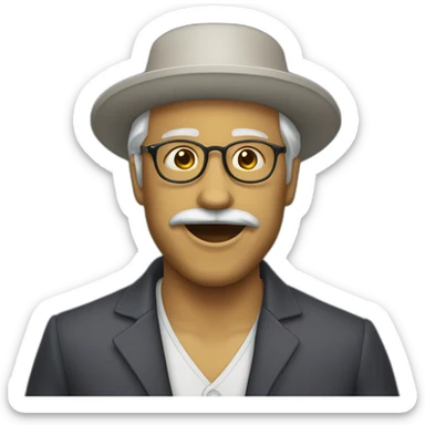 emojie qui se pince le nez sticker