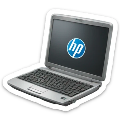 Hp portable computer sticker