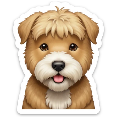 Soft wheaten terriers sticker