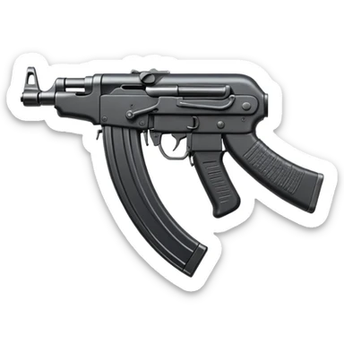  ak47 gun sticker