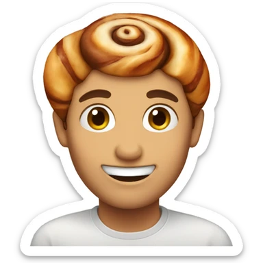 Cinnamon roll sticker