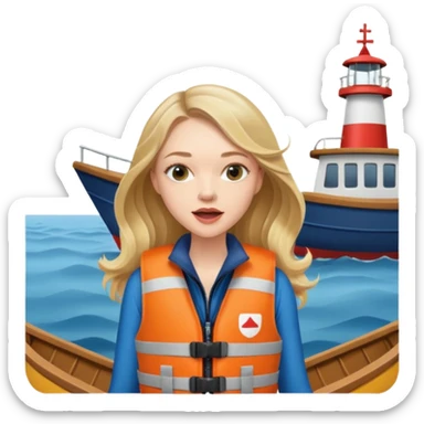 amanda seyfried singing on a boat sticker