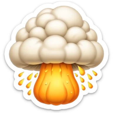 atom bomb sticker