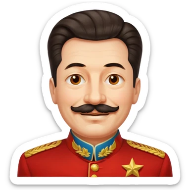 Stalin, cute sticker