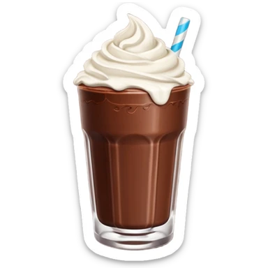 smoothiee chocolate sticker