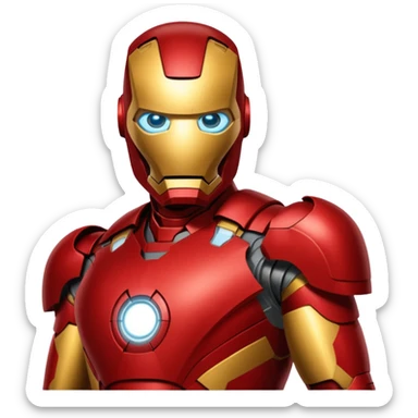 irone man sticker