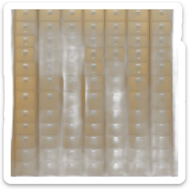 A set of folders and file cabinets sticker