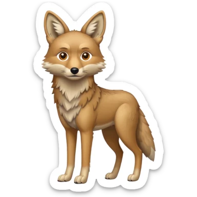 Coyote sticker