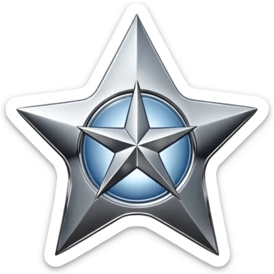 Mercedes benz logo sticker