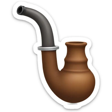 Tobacco water pipe sticker