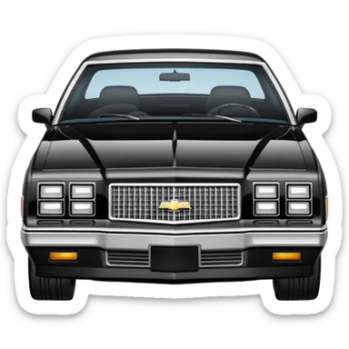 1985 chevy monte ss sticker