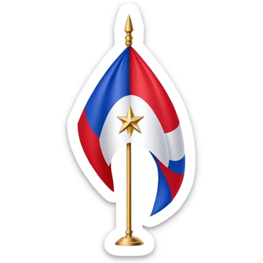 Assyrian flag sticker