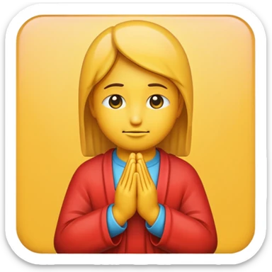 praying emoji sticker