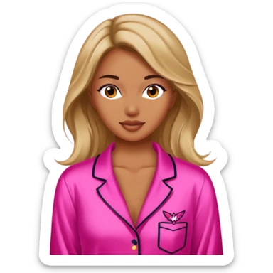 night suit victoria secret sticker