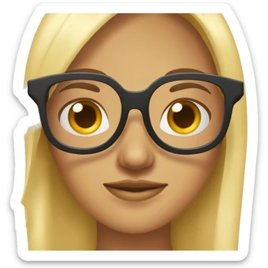 Femme élégante avec des lunettes de soleil  sticker