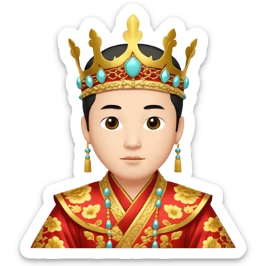 A Chinese princes sticker