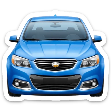 Blue Holden vf commodore  sticker