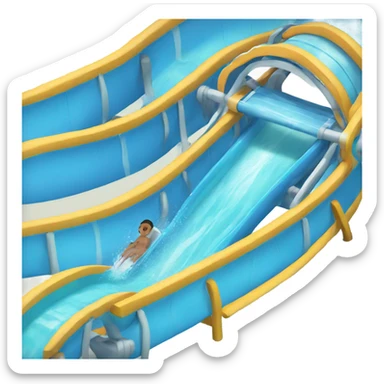 Water slide sticker