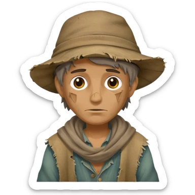 beggar  sticker
