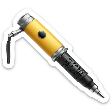 Pen tattoo machine  sticker