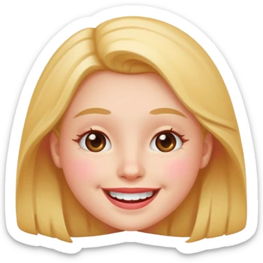 Generate an emoji representing sanguine people sticker