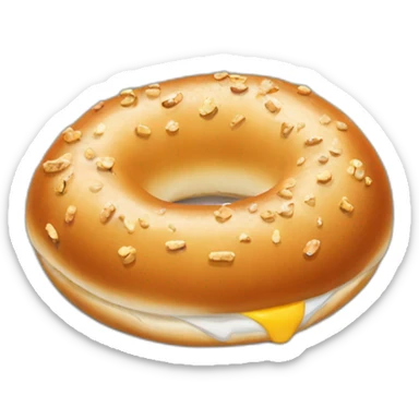 overcooked everything bagel sticker
