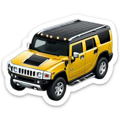 Hummer h2 sticker