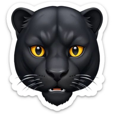 Una pantera sticker