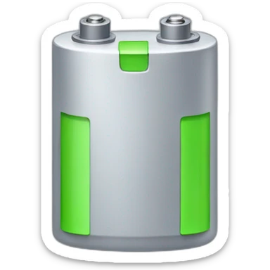 Full charged battery sticker